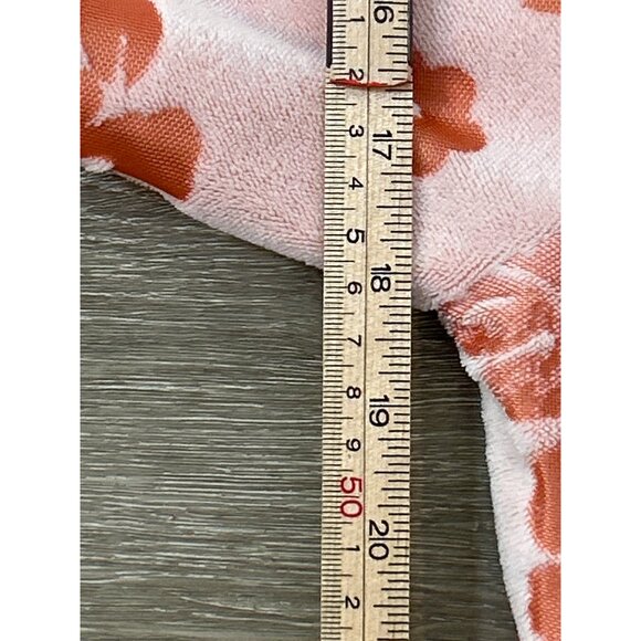 JASMINE ROSE Robe Womens S floral Tie Front‎  Embroidered  Retro Nightwear - Picture 7 of 7